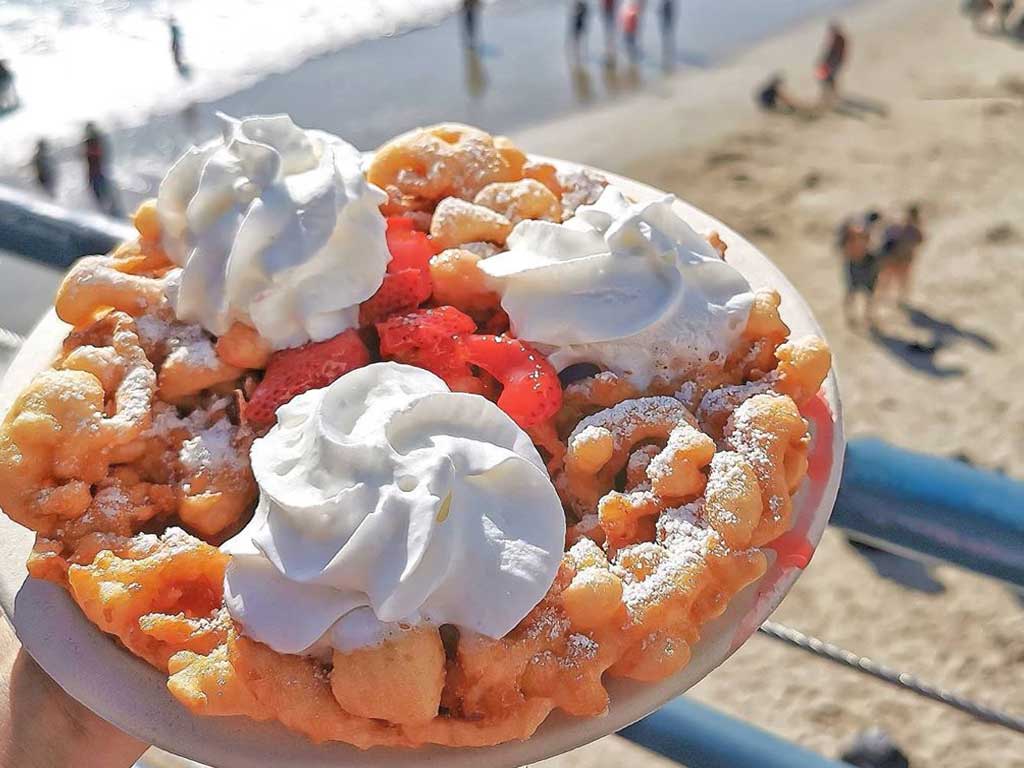 Funel Cake Santa Monica Pier